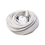 EXT CABLE CW PLUG 16A 20MT WHITE