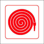 SIGN 290X290 FIRE HOSE