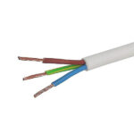 FLEX CABLE 3C 1.5MM WHITE P/MT