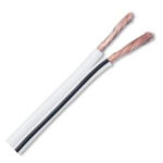 FLEX TWIN .5MM WHT PLAIN 20MT
