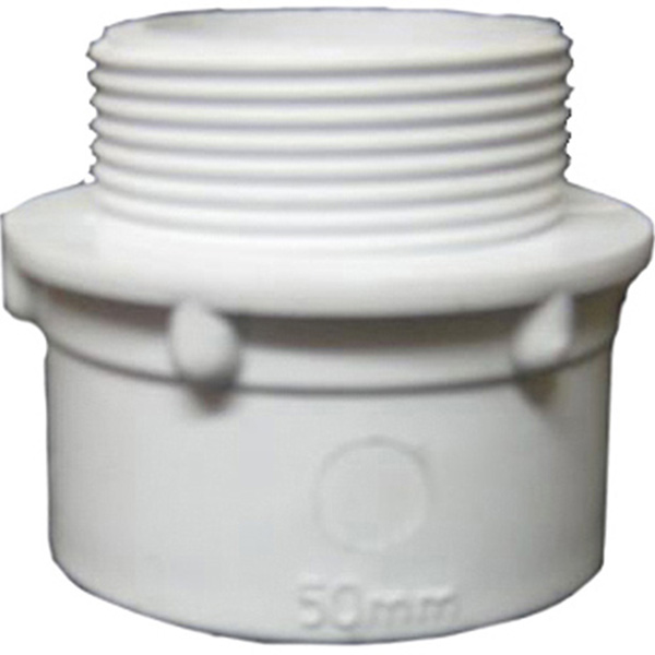50mm X1.5 PVC SV MALE ADAPT BSP 50mm X1.5 PVC SV MALE ADAPT BSP