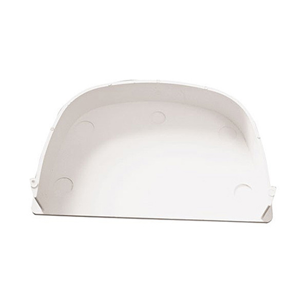 PVC GUTTER D SHAPE STOP END PVC GUTTER D SHAPE STOP END