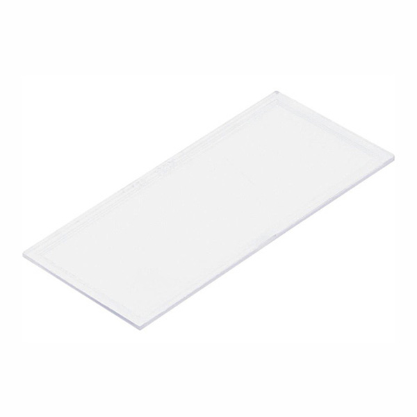 GLASS LENS RECT CLEAR 108X50 EACH GLASS LENS RECT CLEAR 108X50 EACH