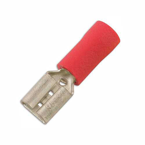 LUG P/ON FEM RED 6.35X0.8 5PC LUG P/ON FEM RED 6.35X0.8 5PC