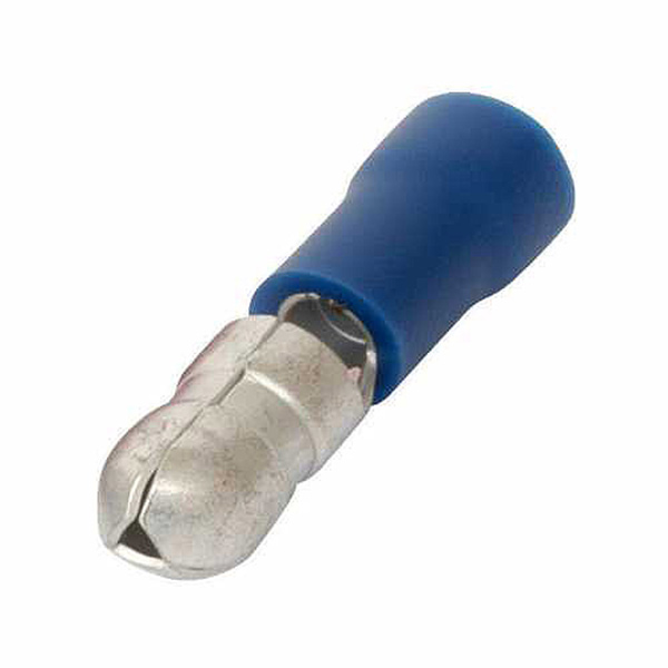 LUG CON BUL MALE BLUE 4MM 22-16 20PC LUG CON BUL MALE BLUE 4MM 22-16 20PC