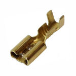 BRASS LUG FEM 6.4MM 5PC BRASS LUG FEM 6.4MM 5PC