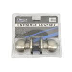 LOCKSET ENT S/STEEL RND OMEGA LOCKSET ENT S/STEEL RND OMEGA