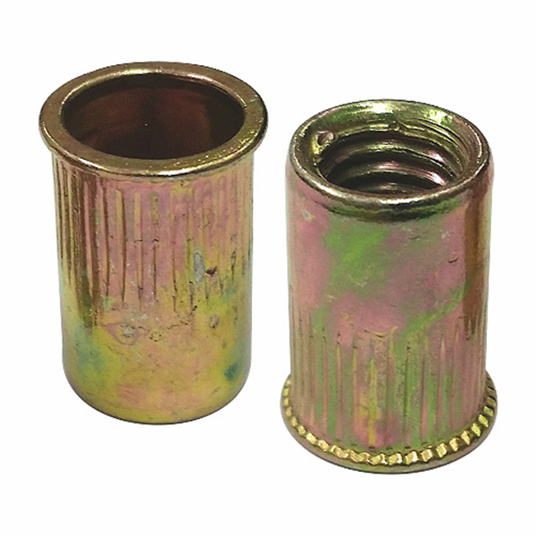 M6 RIVET NUTS THIN SHEET RIBBED M6 RIVET NUTS THIN SHEET RIBBED