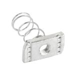 METRIC GALV SPRING NUT M6