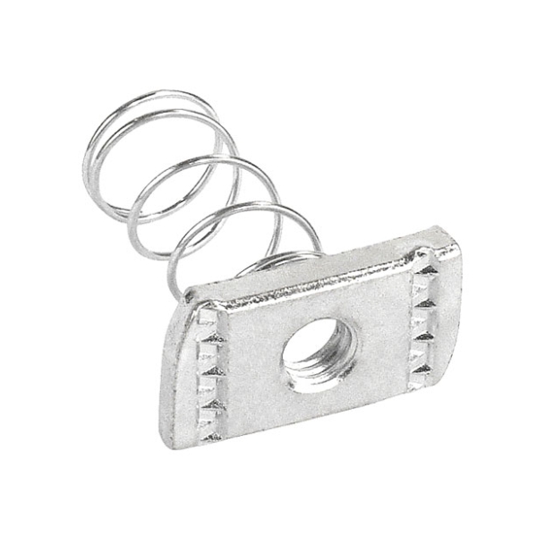 METRIC GALV SPRING NUT M10 METRIC GALV SPRING NUT M10