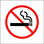 SIGN 290X290 CPS1 NO SMOKING