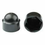 NUT COVER BLACK M08 PER 100 NUT COVER BLACK M08 PER 100
