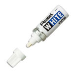 PENTEL WHITE MARKER 100W PENTEL WHITE MARKER 100W