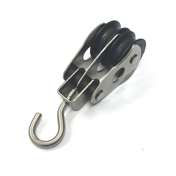 SS 316 AWNING PULLEY DOUBLE 50KG SS 316 AWNING PULLEY DOUBLE 50KG