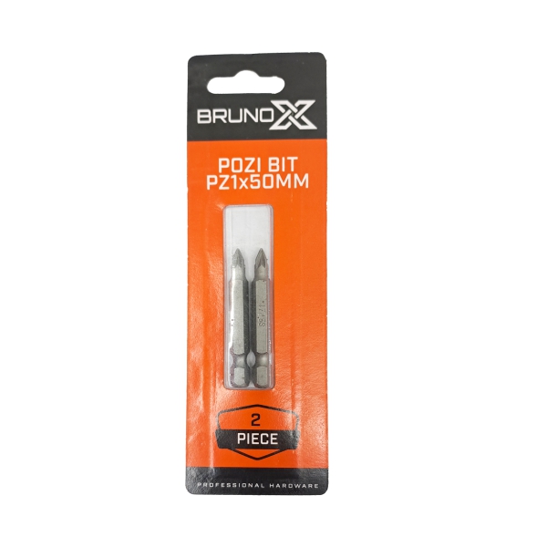 S/DRIVER BIT PZ1X50MM 2PC ECONO S/DRIVER BIT PZ1X50MM 2PC ECONO