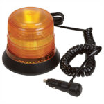 WARNING LIGHT LED AMBER 12-80V