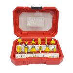 ROUTER BIT SET 12PC 1/4"SHAFT TORK CRAFT ROUTER BIT SET 12PC 1/4"SHAFT TORK CRAFT