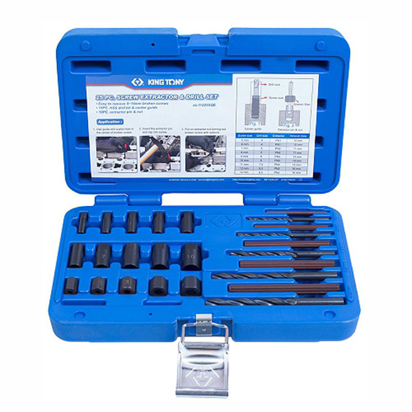 SCREW EXTRACTOR KIT 25PC K/TONY SCREW EXTRACTOR KIT 25PC K/TONY