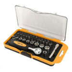 SOCKET & BIT SET 38P 1/4 TOLSEN