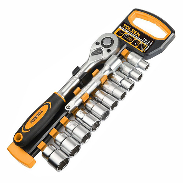 SOCKET SET 1/2 12PC TOLSEN SOCKET SET 1/2 12PC TOLSEN