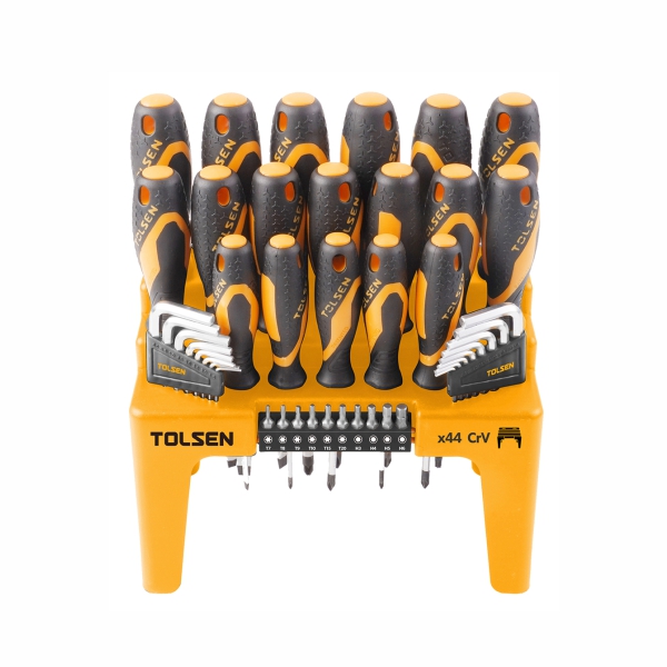SCREWDRIVER SET 44PCE TOLSEN SCREWDRIVER SET 44PCE TOLSEN