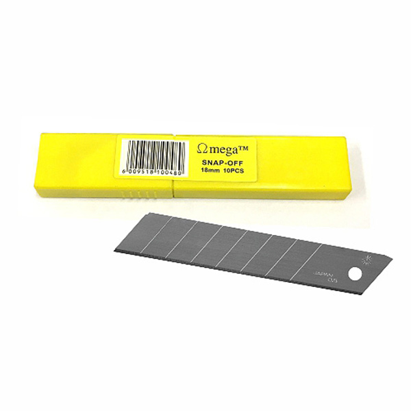 TRIM KN BL S/OFF 18MM 10PC OMEGA TRIM KN BL S/OFF 18MM 10PC OMEGA