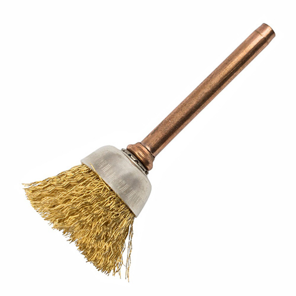 T/C MINI CUP BRUSH BRS 12.7MM T/C MINI CUP BRUSH BRS 12.7MM