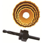 HOLESAW KIT C/ST 5PC 32-54 TORK CRAFT HOLESAW KIT C/ST 5PC 32-54 TORK CRAFT