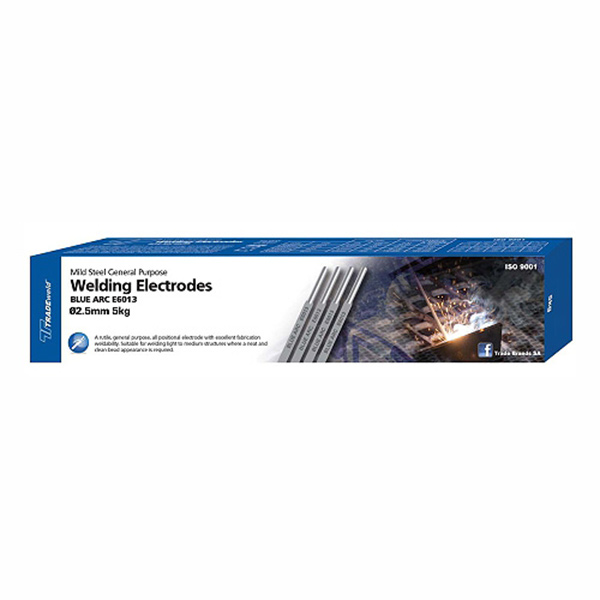 W/RODS ARC 2.5MM 5KG T/WELD E6013 W/RODS ARC 2.5MM 5KG T/WELD E6013
