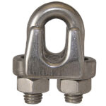 WIRE ROPE CLAMP S/ST 8MM (5/16) WIRE ROPE CLAMP S/ST 8MM (5/16)