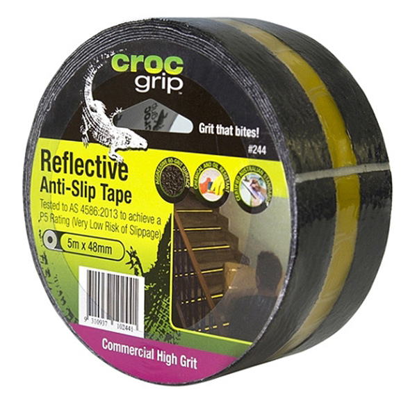 Anti slip tape 48x5m ref bk croc Anti slip tape 48x5m ref bk croc