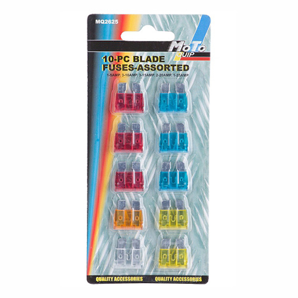 ASSORTED CAR FUSE 10PC ASSORTED CAR FUSE 10PC