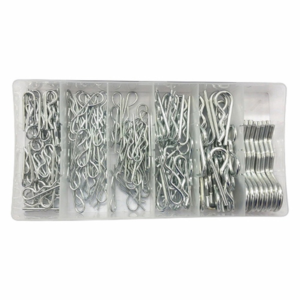 Assorted r clips hitch pins 150pce Assorted r clips hitch pins 150pce