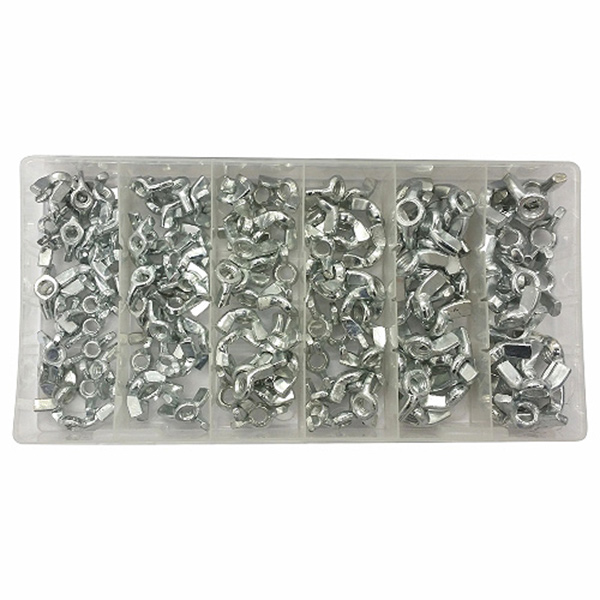 ASSORTED WING NUTS 150PC ASSORTED WING NUTS 150PC