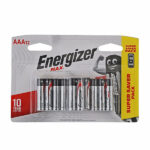 BATTERY AAA 12P ENERGIZER BATTERY AAA 12P ENERGIZER