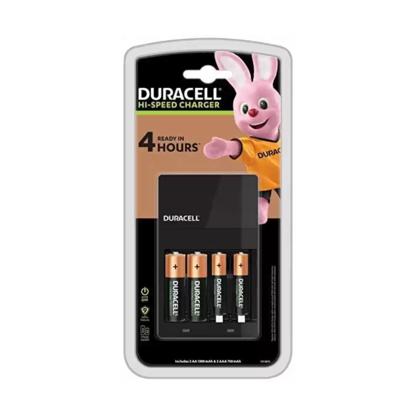 BATTERY CHARGER + 2XAA+AAA DURACELL BATTERY CHARGER + 2XAA+AAA DURACELL