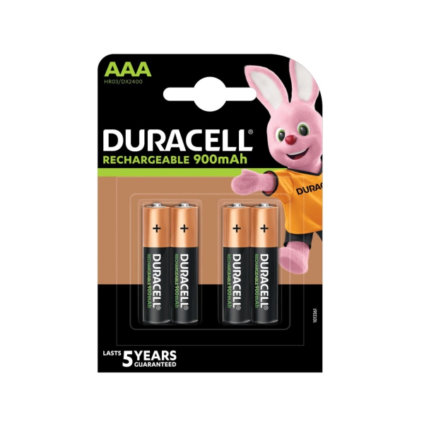 BATTERY RE-CH AAA 4P DURACELL BATTERY RE-CH AAA 4P DURACELL
