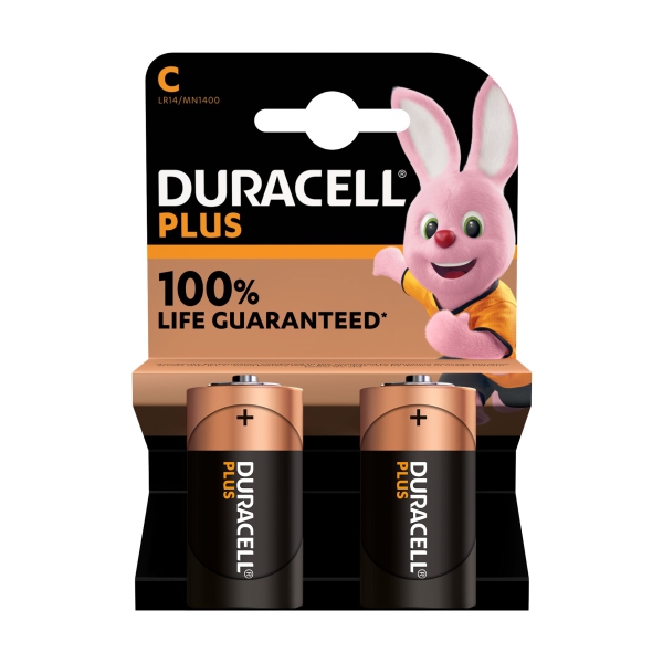 BATTERY MN1400 MED 2PC DURACELL BATTERY MN1400 MED 2PC DURACELL