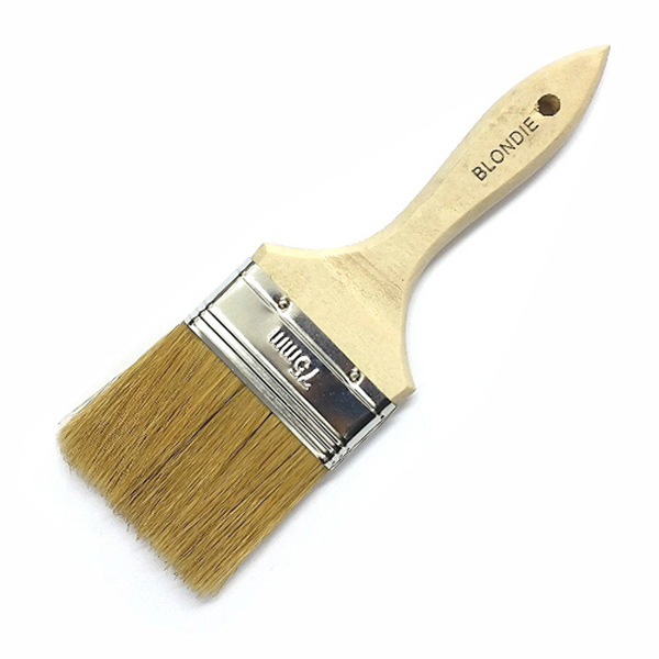 BLONDIE PAINT BRUSH 75mm W/HAN BLONDIE PAINT BRUSH 75mm W/HAN
