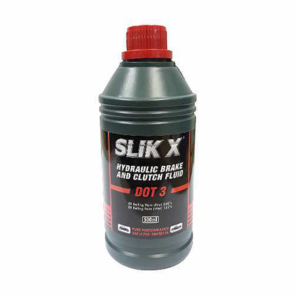 SLIK BRAKE FLUID 500ML DOT3 SLIK BRAKE FLUID 500ML DOT3