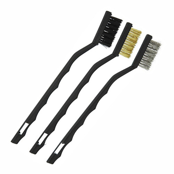 BRUSH SET PLASTIC HNDL 3 PCE BRUSH SET PLASTIC HNDL 3 PCE