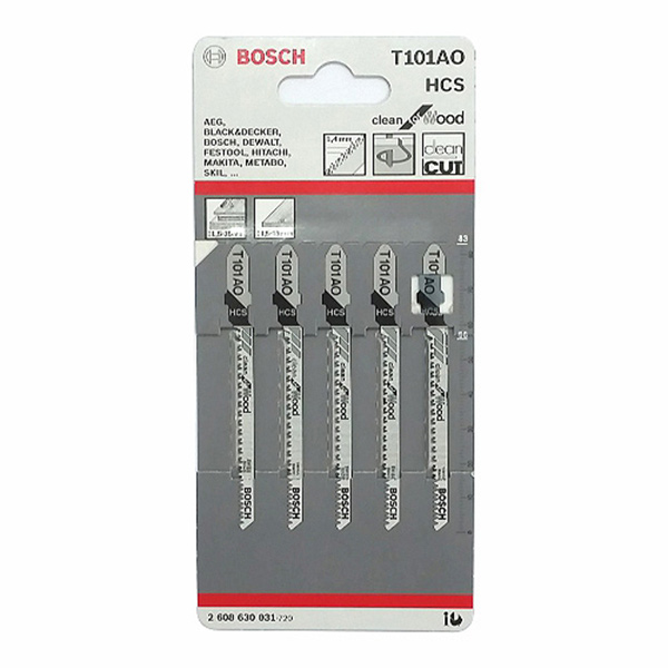 Jigsaw bld wood/plast cur 20mm 5p Jigsaw bld wood/plast cur 20mm 5p