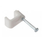 CABLE CLIPS 9-10MM FLAT 100PC CABLE CLIPS 9-10MM FLAT 100PC