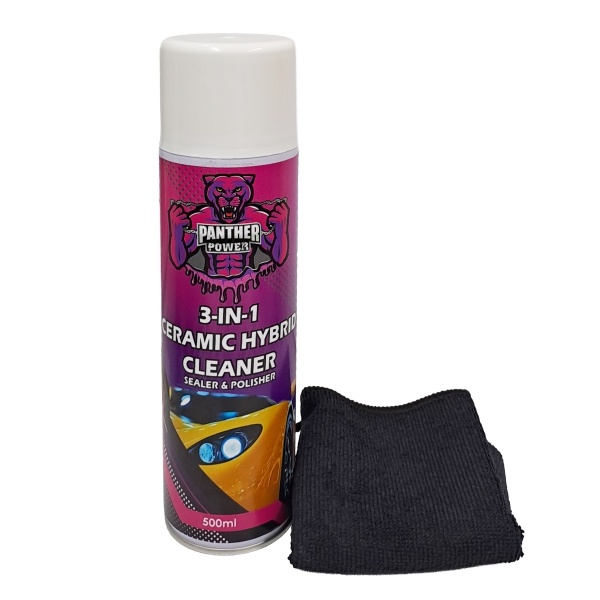 CAR CLEANER 3IN1 WITH M/FIBRE CLOTH PP CAR CLEANER 3IN1 WITH M/FIBRE CLOTH PP