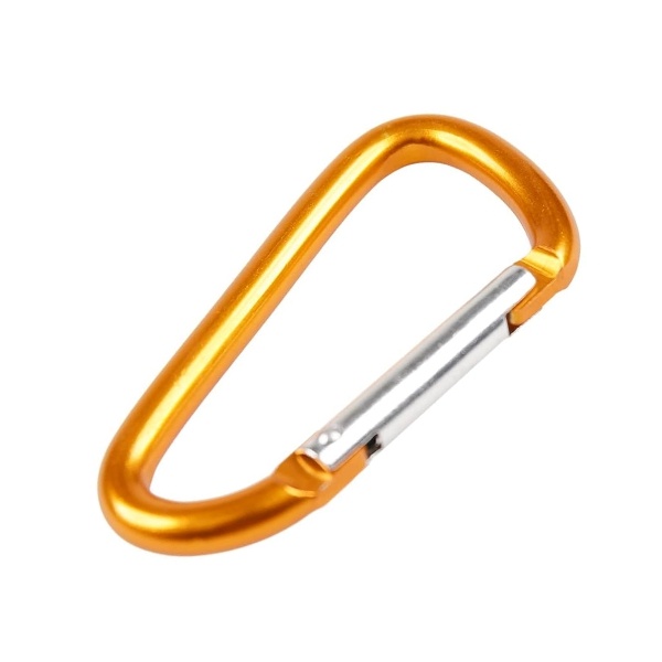 CARABINE HOOK 6MM ALU ORANGE CARABINE HOOK 6MM ALU ORANGE