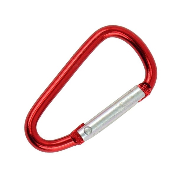 CARABINE HOOK 7MM ALU RED CARABINE HOOK 7MM ALU RED