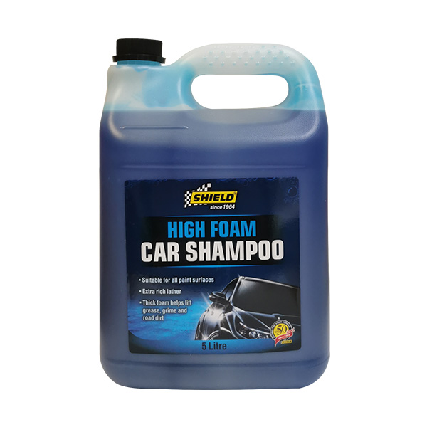 CAR SHAMPOO HIGH FOAM 5LT SHIELD CAR SHAMPOO HIGH FOAM 5LT SHIELD
