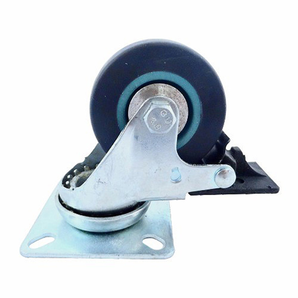 50MM SWI RUB CASTOR C/W BRAKE 50MM SWI RUB CASTOR C/W BRAKE