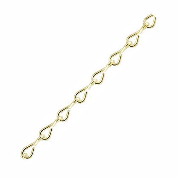 Single jack brass chain 2.0mm Single jack brass chain 2.0mm