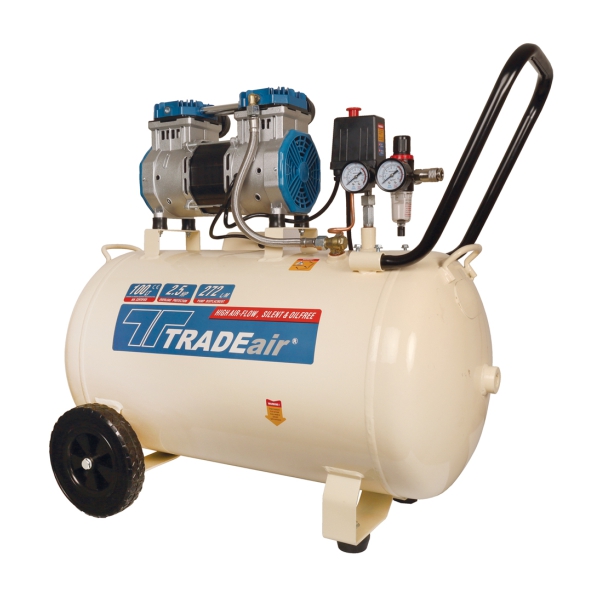 COMP 100L 2.5HP DD OIL FREE T/AIR COMP 100L 2.5HP DD OIL FREE T/AIR